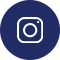 A blue and green circle with an instagram logo.